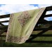 Vintage Cosy Quilt lime & Autumn chintz QD01 - 